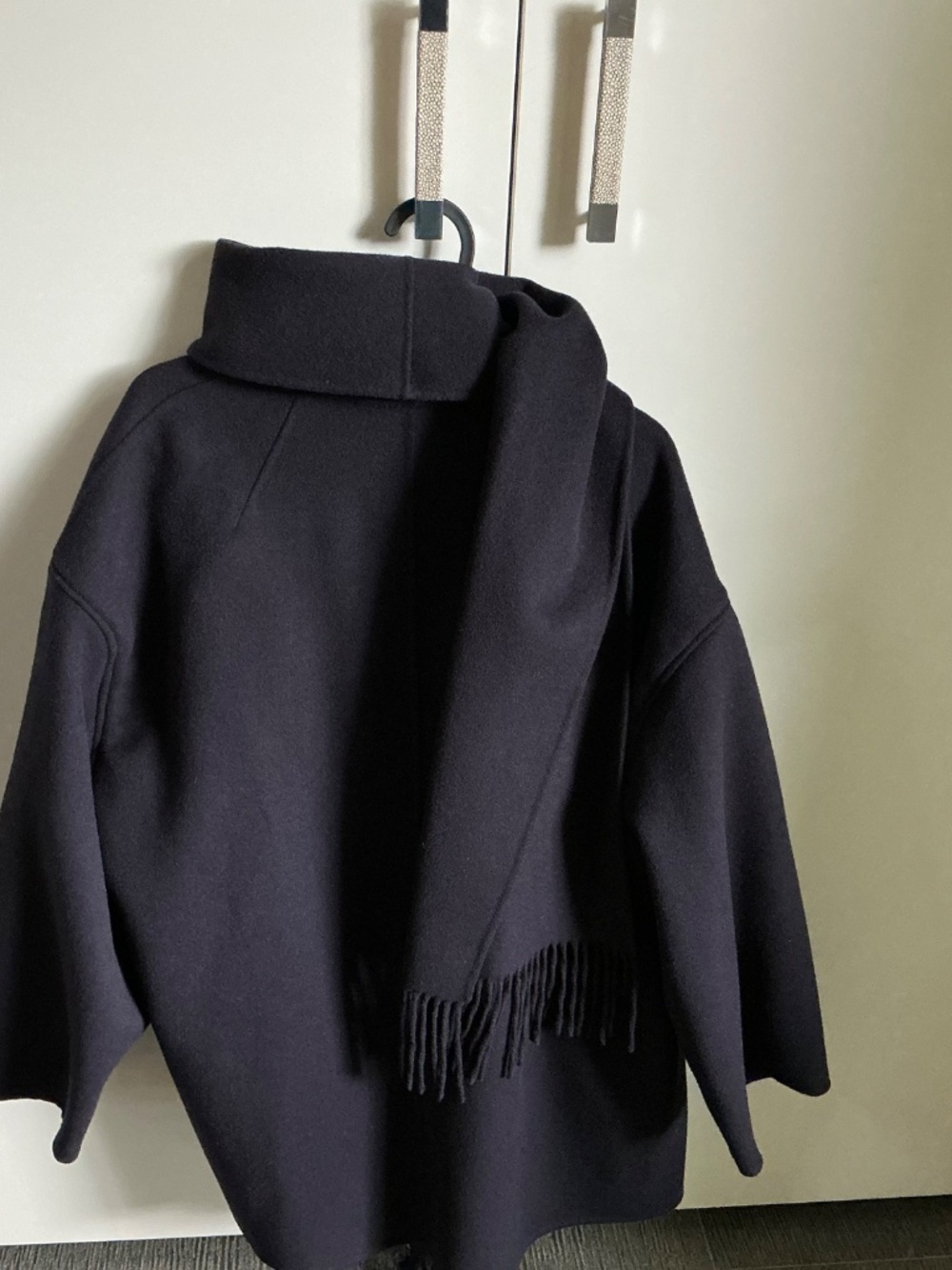 Cos Scarf Coat - Picture 3 of 9